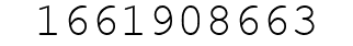 Number 1661908663.