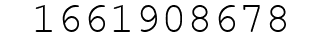 Number 1661908678.