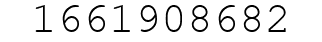 Number 1661908682.