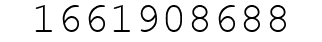 Number 1661908688.