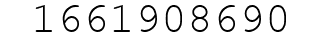 Number 1661908690.