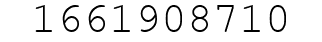 Number 1661908710.