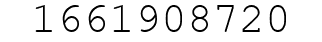 Number 1661908720.