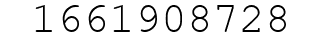 Number 1661908728.