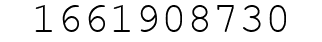 Number 1661908730.
