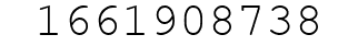 Number 1661908738.