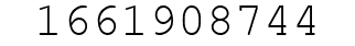 Number 1661908744.