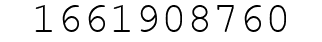 Number 1661908760.