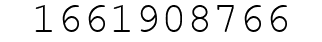 Number 1661908766.