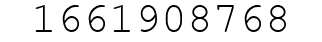 Number 1661908768.