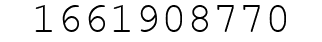 Number 1661908770.