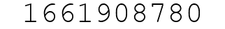 Number 1661908780.