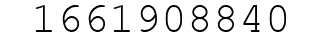Number 1661908840.