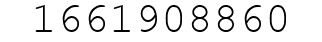 Number 1661908860.