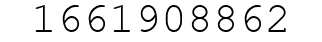 Number 1661908862.