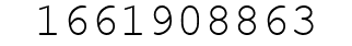 Number 1661908863.