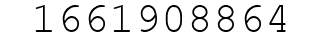 Number 1661908864.