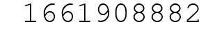 Number 1661908882.