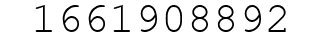 Number 1661908892.