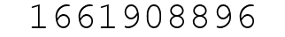 Number 1661908896.