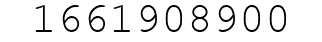 Number 1661908900.