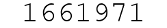 Number 1661971.