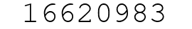 Number 16620983.
