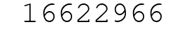 Number 16622966.