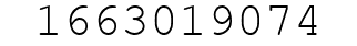Number 1663019074.