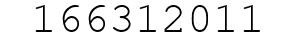 Number 166312011.