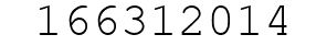 Number 166312014.