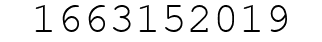 Number 1663152019.