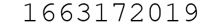 Number 1663172019.