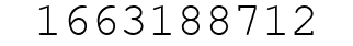 Number 1663188712.