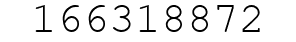 Number 166318872.