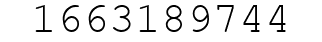 Number 1663189744.