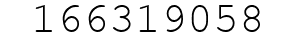 Number 166319058.