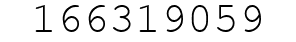 Number 166319059.