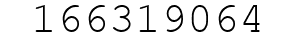 Number 166319064.