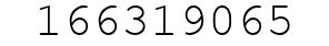 Number 166319065.
