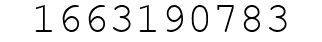 Number 1663190783.