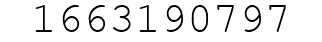 Number 1663190797.