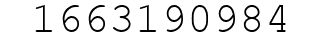Number 1663190984.