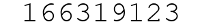 Number 166319123.