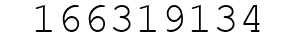 Number 166319134.