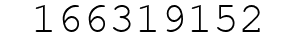 Number 166319152.