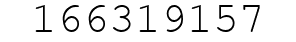 Number 166319157.