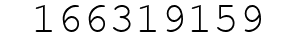 Number 166319159.