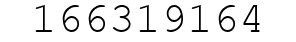 Number 166319164.
