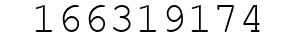 Number 166319174.